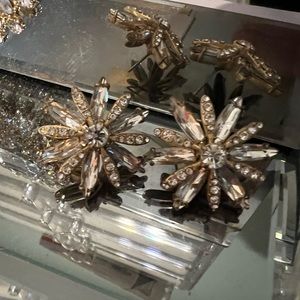 J crew starburst earrings